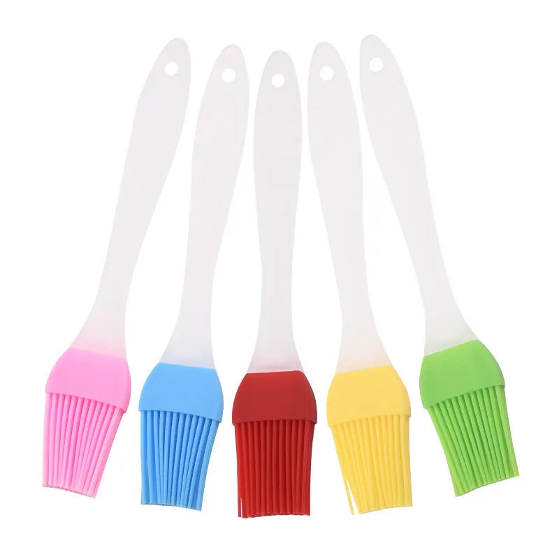 Flour pastry brush can be disassembled silicone cake brush Baking utensil brush Kitchen brush Silicone oil brush barbecue brush