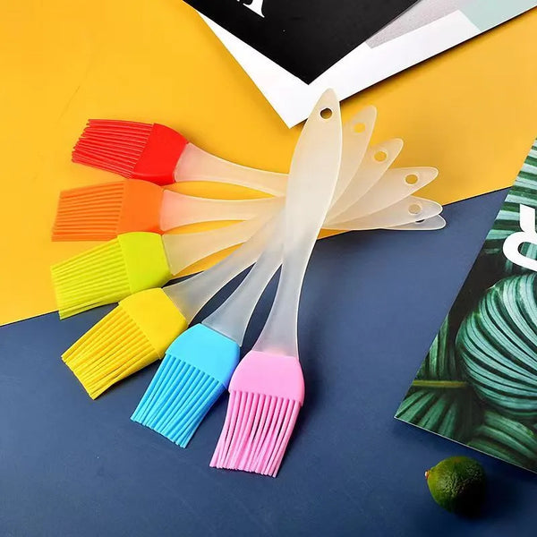 Flour pastry brush can be disassembled silicone cake brush Baking utensil brush Kitchen brush Silicone oil brush barbecue brush