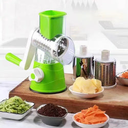 Multifunctional Roller Vegetable Cutter Hand Crank Home Kitchen Shredder Potato Grater